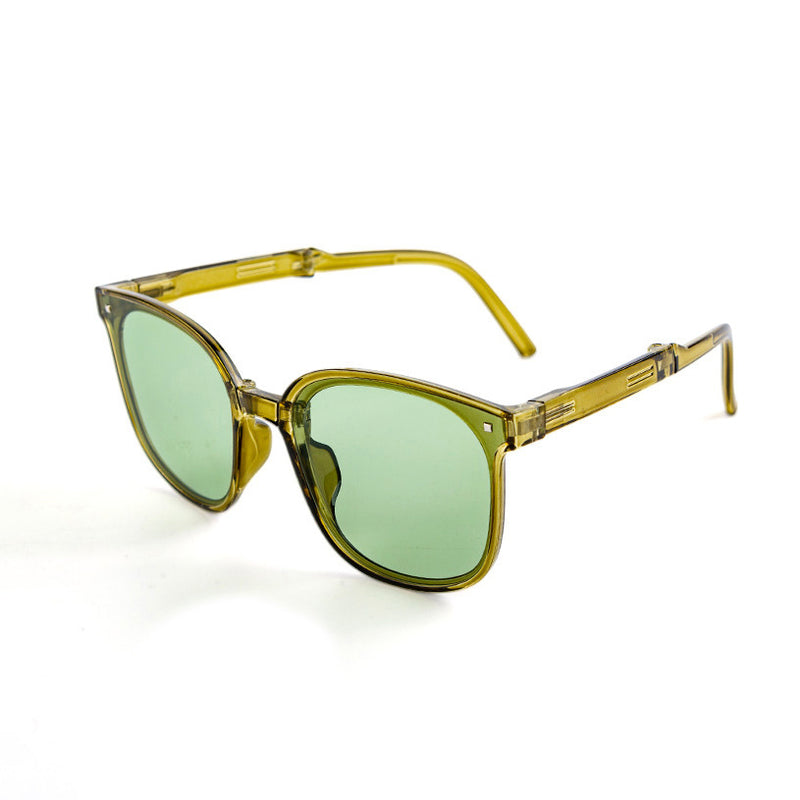 Fashionable Retro Sun Protection Folding Sunglasses