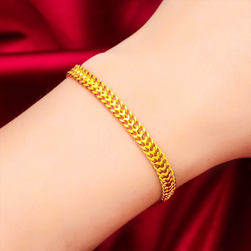 Brass Gold-plated Women's Bracelet Fashion Vietnam